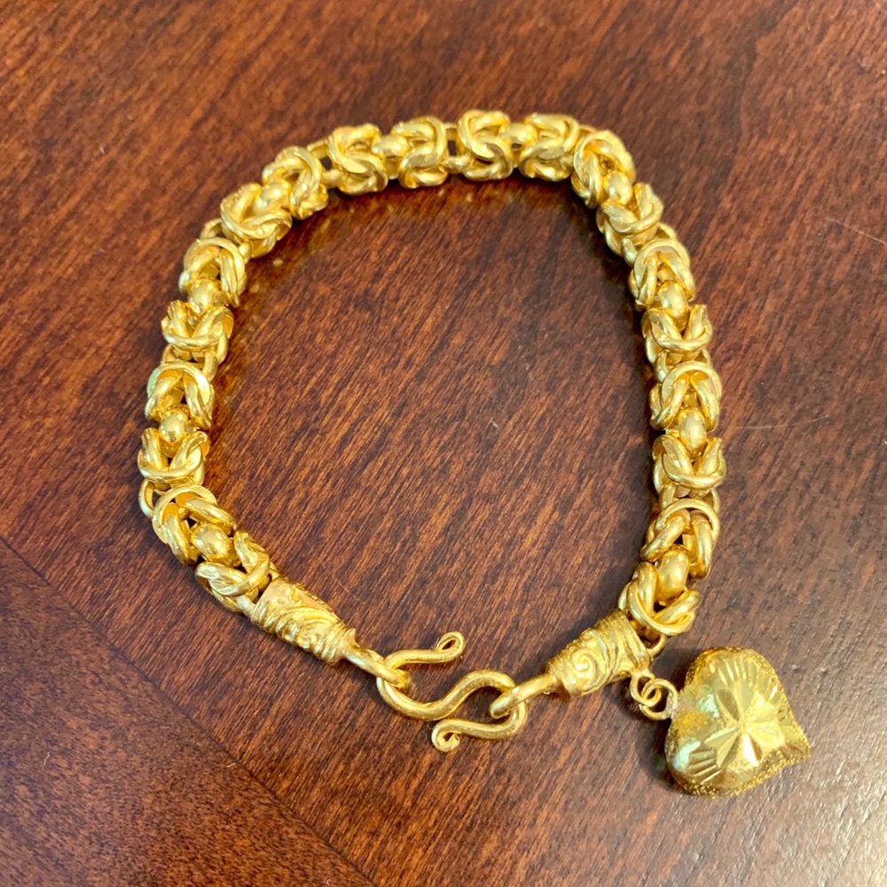 ‼️23 Karat YELLOW GOLD Bracelet ( 96.5 % )